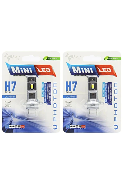 Mini Serisi Led Ampul Takımı H1/H4/H7/H11/Hb3/Hb4 ürün görseli 1