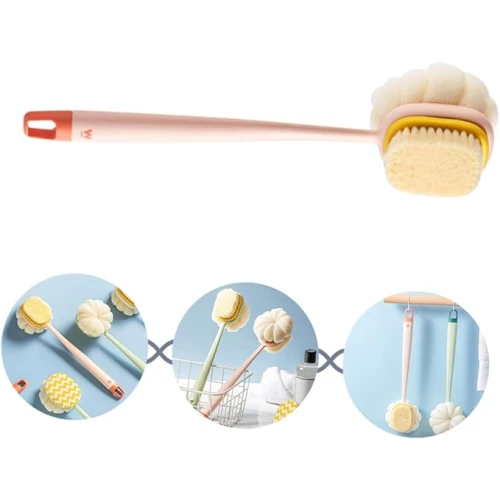 Çift Taraflı Banyo Duş Fırçası - Resim 2