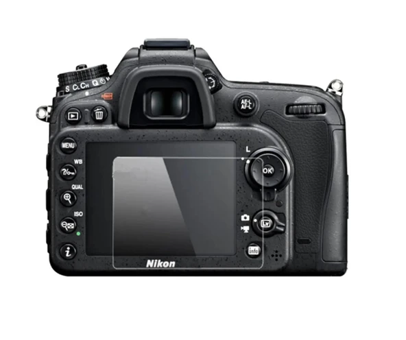 Nikon D7500 Dijital Fotoğraf Makinesi Ekran Koruyucu Uyumlu 9H Nano ürün görseli 1