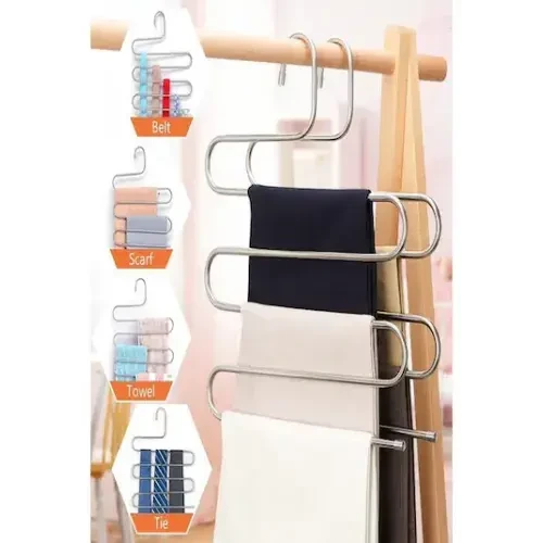 Krom Pantolon Askısı - Resim 3