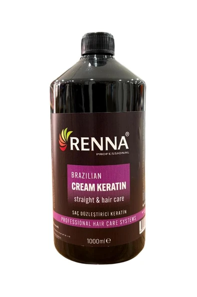 Renna Krem Keratin Saç Düzleştirici Şampuan 1000 Ml ürün görseli 1