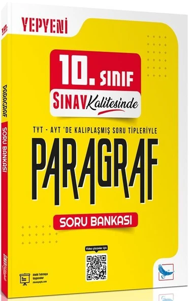 Sınav Yayınları 10. Sınıf Paragraf Sınav Kalitesinde Soru Bankası ürün görseli 1