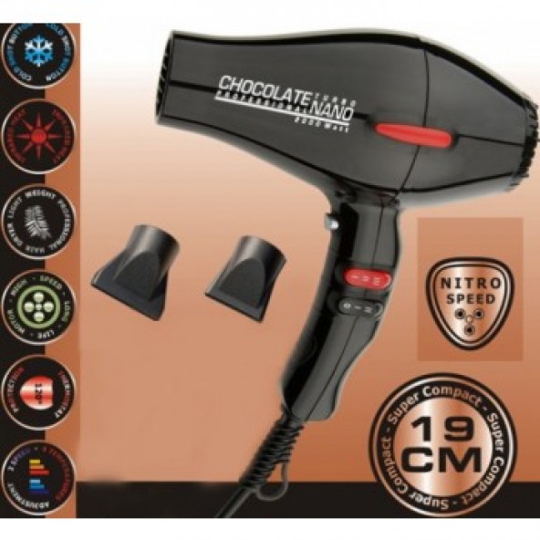 Etap Chocolate Turbo Nano Profesyonel Kuaför Fon Makinası ürün görseli 1