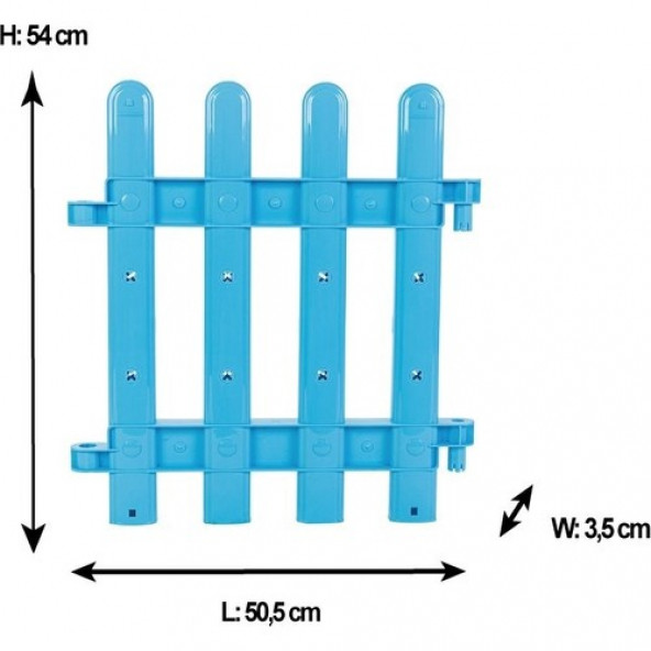 Pilsan Multi Çit 8'li 06-223 - Resim 3