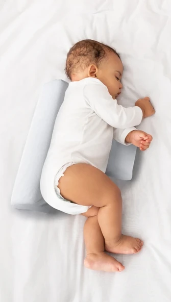 Babyjem Bebek Güvenli Beyaz Uyku Yastığı ürün görseli 1