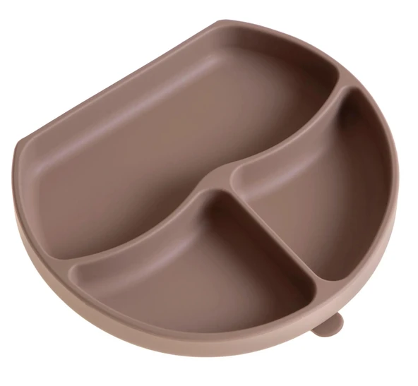 Babyjem Silikon Tabak Latte - Resim 2