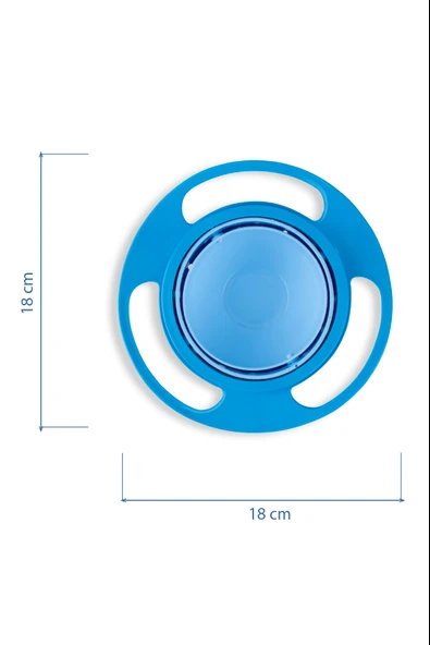 Babyjem Dökülmeyen Tabak - Mavi - Resim 7