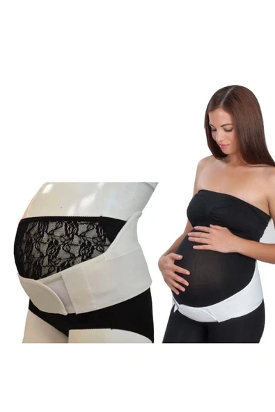 Babyjem Hamile Ve Bel Destek Bandı 249 Beyaz ürün görseli 1
