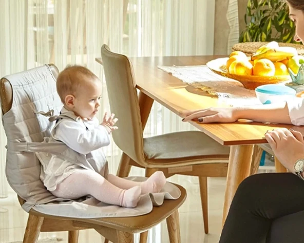 Babyjem Taşınabilir Portatif Fonksiyonel Güvenli Mama Sandalyesi ürün görseli 1