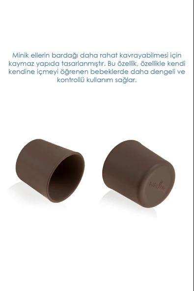 Babyjem Silikon Bardak Latte - Resim 5