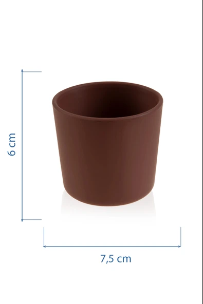 Babyjem Silikon Bardak Mocha - Resim 7