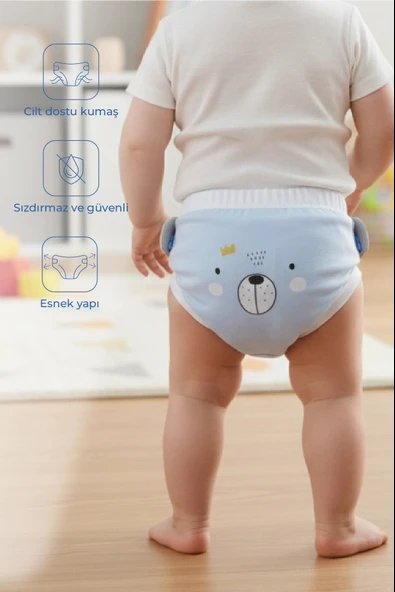 Babyjem Soft Alıştırma Külodu Mavi 2 Yaş ürün görseli 1