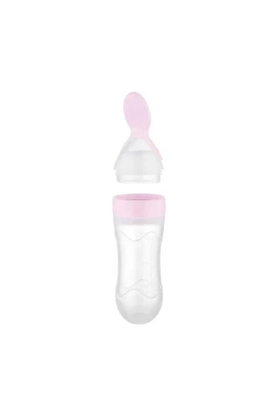 Babyjem Sıkmalı Kaşık Pembe - Resim 2