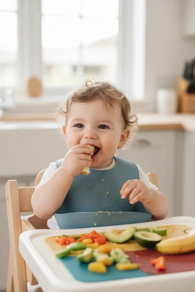 Babyjem Silikon Önlük Mint ürün görseli 1