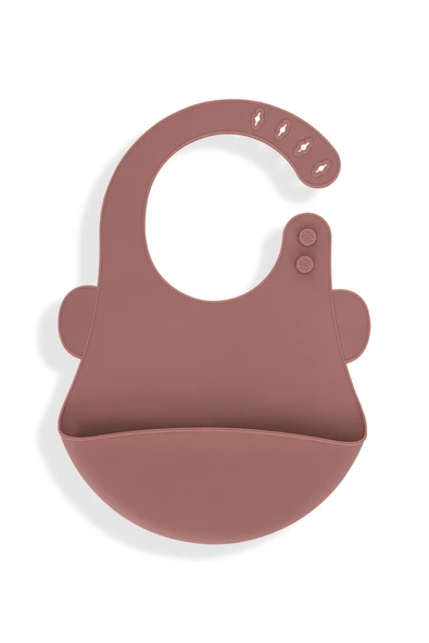 Babyjem Silikon Önlük Mocha - Resim 2
