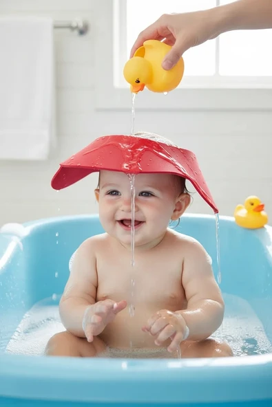 Babyjem Banyo Siperi Kırmızı ürün görseli 1