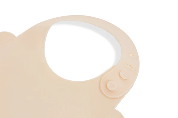 Babyjem Silikon Önlük Ekru - Resim 5