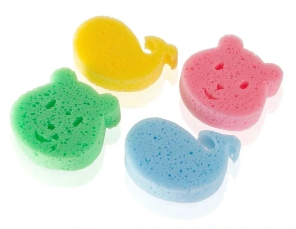Babyjem 4'lü Banyo Süngeri ürün görseli 1