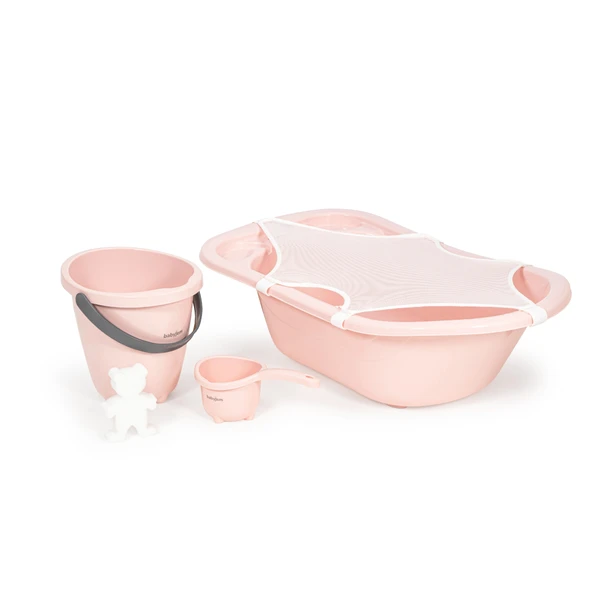 Babyjem 5 Parça Banyo Küvet Seti Pembe ürün görseli 1