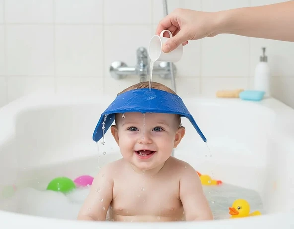 Babyjem Bebek Banyo Siperi (Yeni) 601 Lacivert ürün görseli 1