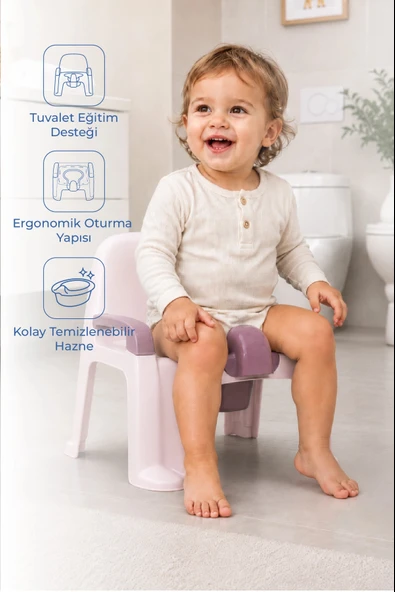 Babyjem Afacan Lazımlık Soft Pembe ürün görseli 1