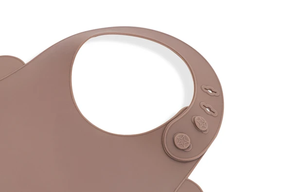Babyjem Silikon Önlük Latte - Resim 5