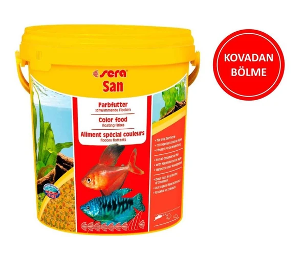Sera San Renklendirici Pul Yem ( KOVADAN BÖLME ) 50 GR ürün görseli 1