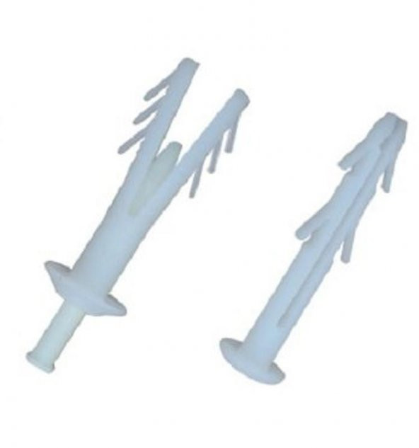 MADE PLASTİK ÇİVİLİ KORNİŞ DÜBELİ 7 MM EXTRA 1 PAKET- 100 ADET ürün görseli 1