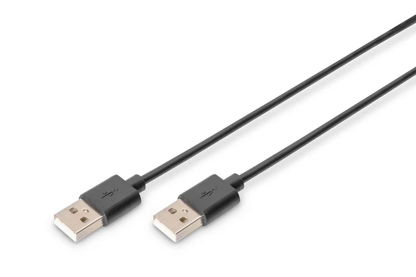Digitus USB 2.0 Bağlantı Kablosu Siyah (1m) ürün görseli 1