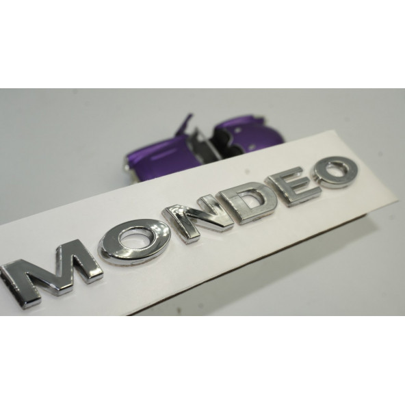 Ford Mondeo MK3 MK4 Bagaj Krom ABS 3M 3D Yazı Logo Amblem ürün görseli 1
