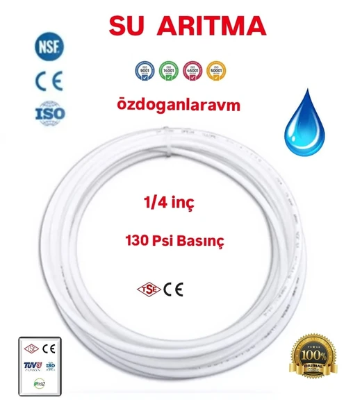 Su Arıtma Arası Hortum 20 Mtre - Resim 2