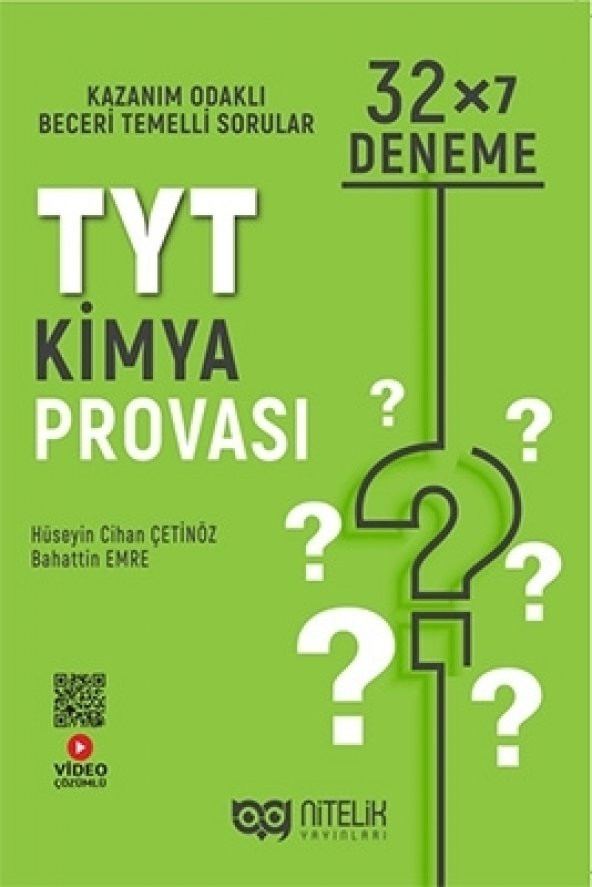 Nitelik Yks Tyt Kimya Provası 32 X 7 Deneme ürün görseli 1