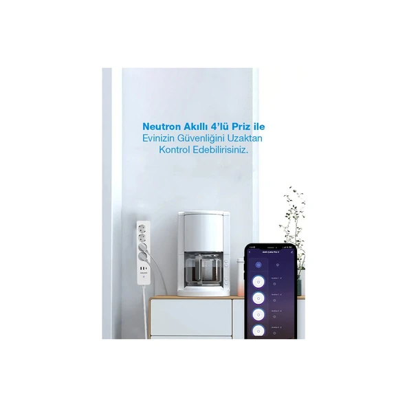 NEUTRON NTL-SW07 AKILLI PRİZ ÇOKLU - Resim 3
