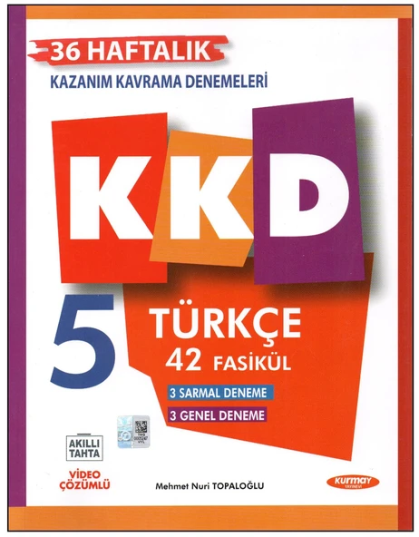 Kurmay KKD 5. Sınıf Türkçe ürün görseli 1