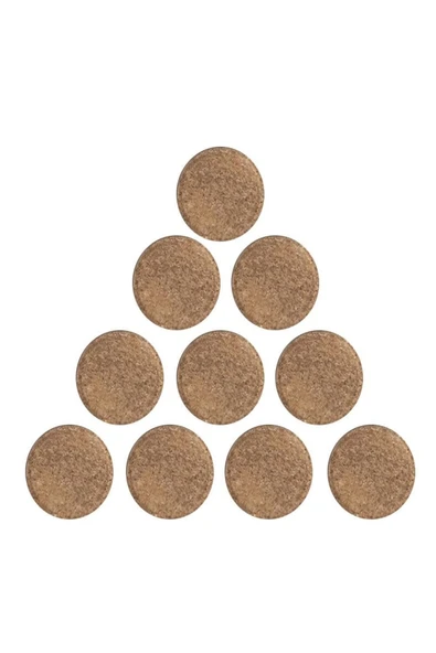 Ahşap Supla Levha 10 Adet 3 Mm Ham Mdf 10 Cm Çap Yuvarlak Bardak Altı ürün görseli 1