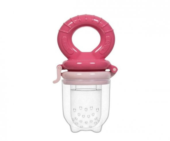 Wee Baby Bebek Meyve Süzgeci Pembe 6+ Ay ürün görseli 1