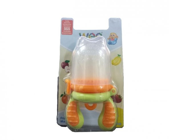 Wee Baby  Meyve Süzgeci Turuncu Yeşil  4+ Ay ürün görseli 1