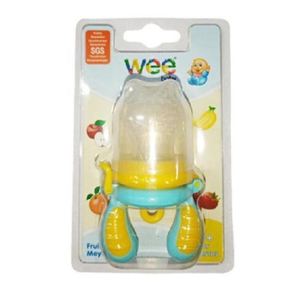 Wee Baby  Meyve Süzgeci Sarı Mavi 4+ Ay ürün görseli 1