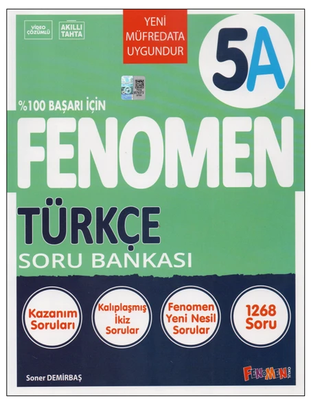 Fenomen Yayınları 5A Türkçe Soru Bankası ürün görseli 1