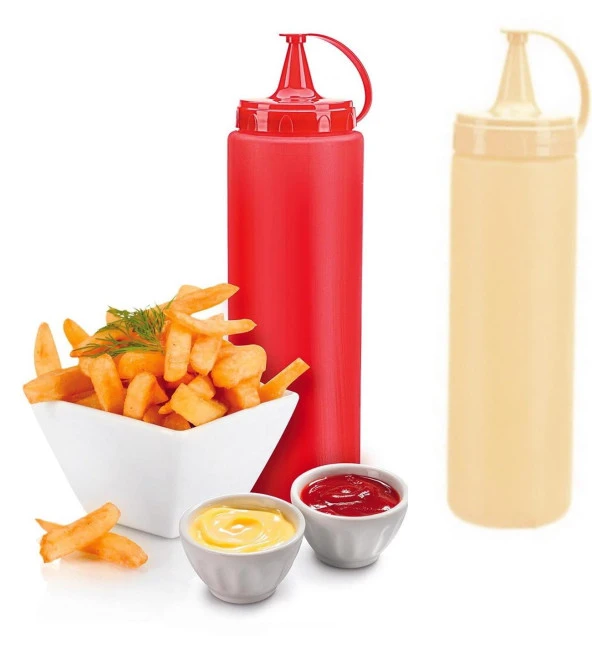 Sosluk 2'li Mayonez/Ketçap Şişesi 700 ml ürün görseli 1
