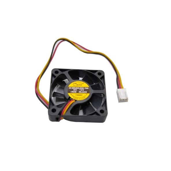 5cm 12v 3 pinli fan 5cmx5cmx1cm 12v 5cm fan ürün görseli 1