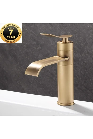 OEM Banyo Lavabo Bataryası Şelale Antik Renk Yeni Model 7 Yıl Garantili İthal ürün görseli 1