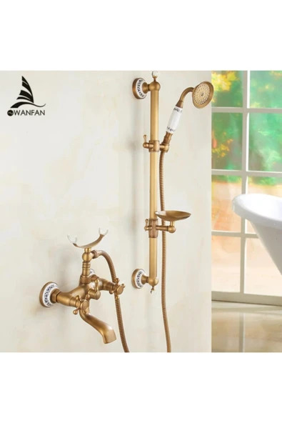 OEM Banyo Bataryası Duş Seti Antik Yeni Model 5 Yıl Garantili ürün görseli 1