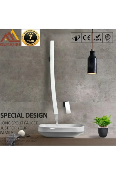 OEM Banyo Lavabo Bataryası Ankastre Yeni Model Krom Renk İthal 7 Yıl Garantili ürün görseli 1