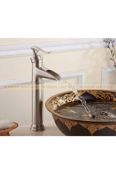 OEM Banyo Çanak Lavabo Bataryası Mat Krom Nikel Yeni 5 Yıl Garantili ürün görseli 1