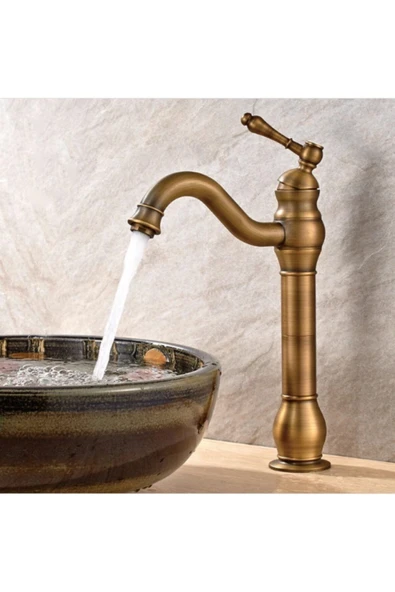 OEM Banyo Çanak Lavabo Bataryası Antik Modeli Yeni Tasarım Ürünü 5 Yıl Garantili ürün görseli 1