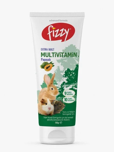 Fizzy Kemirgen Multivitamin 100gr ürün görseli 1