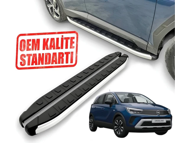 CROSSLAND ARACA ÖZEL ALYANS  YAN BASAMAK 2017 2018 2019 2020 2021 2022 2023 2024 2025 ürün görseli 1