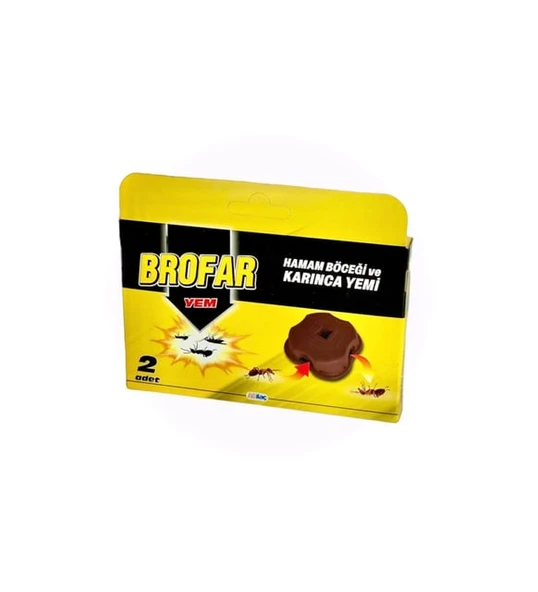 brofar hamam böceği ve karınca yemi 2 adet ürün görseli 1