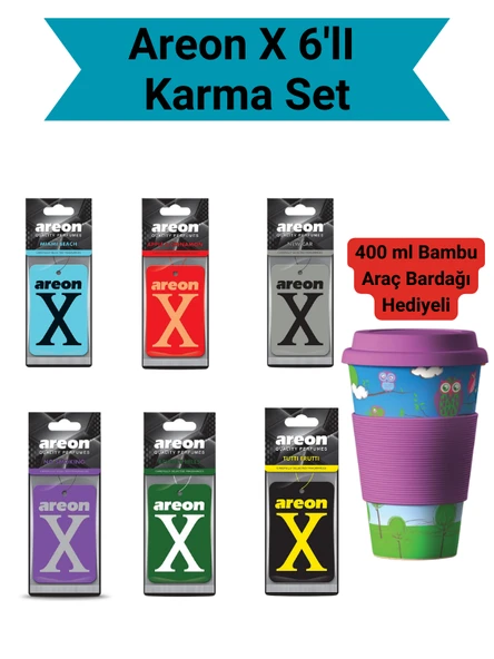 Areon X 6'li Süper Karma Set ürün görseli 1